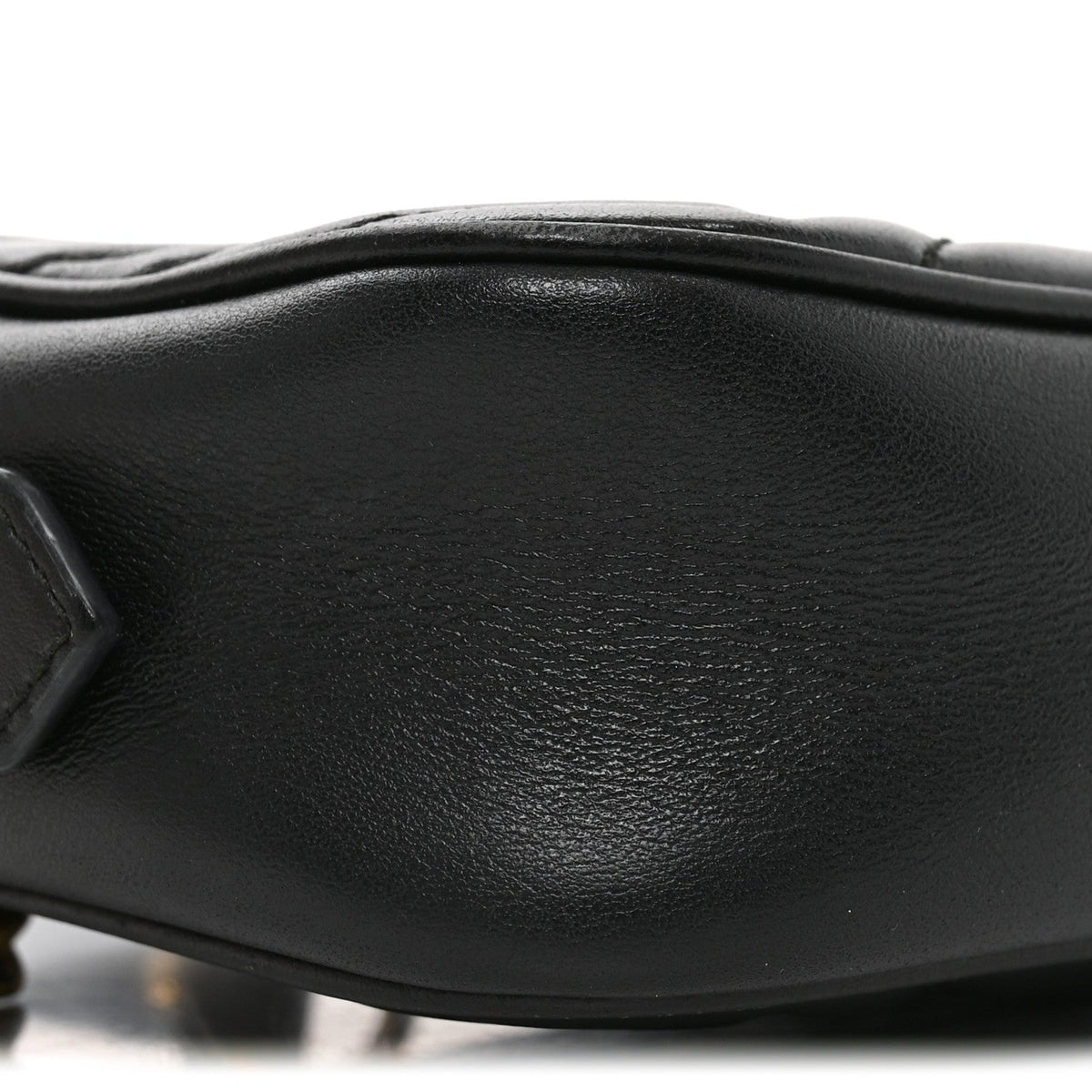Small Calfskin Shoulder Bag - Black