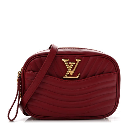 Calfskin Crossbody Bag - Red