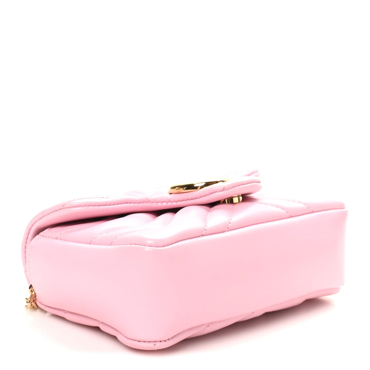 Mini Lambskin Shoulder Bag - Pink