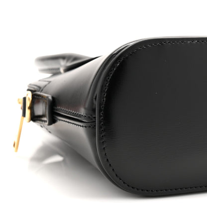 Mini Calfskin Handbag - Black
