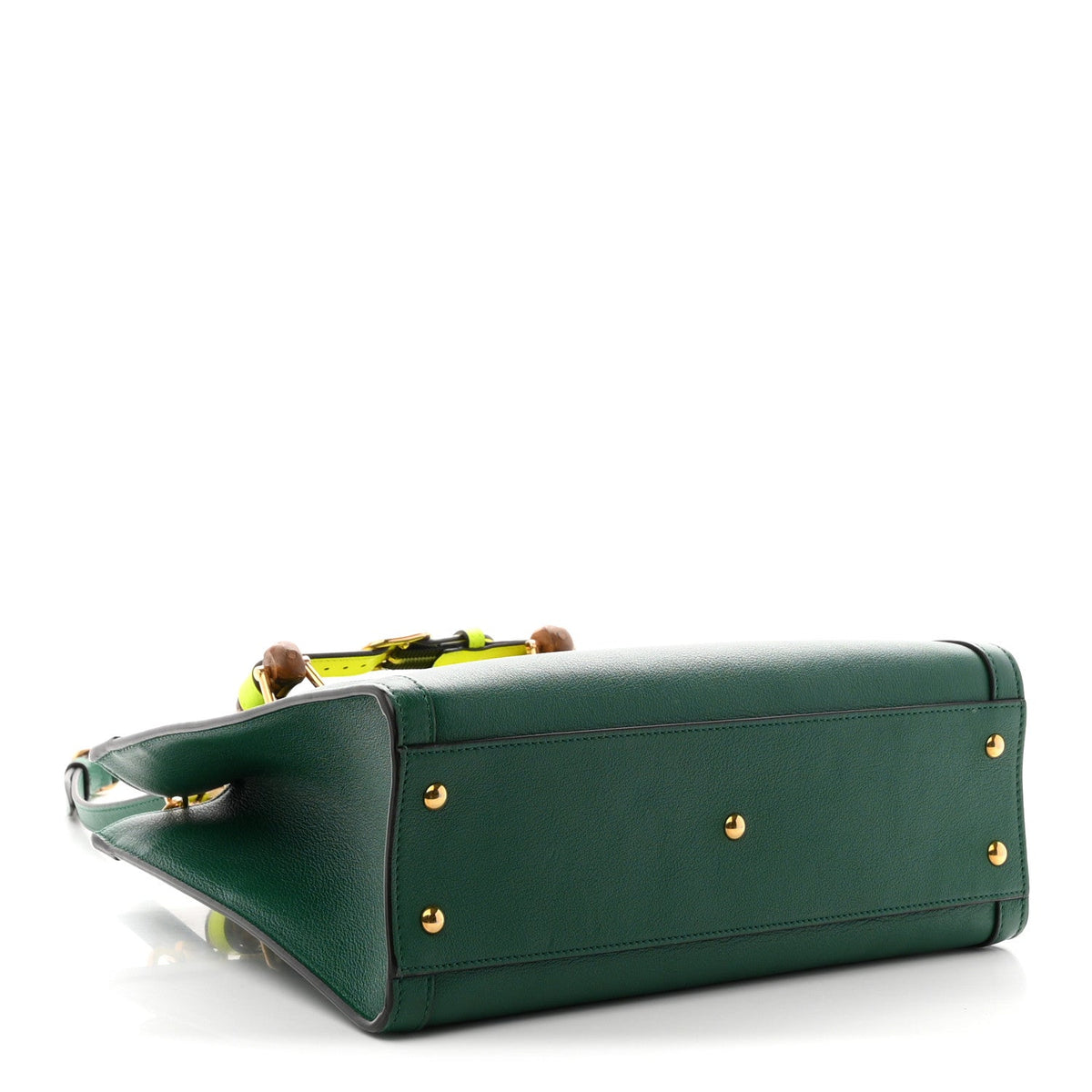 Small Calfskin Tote Bag - Green