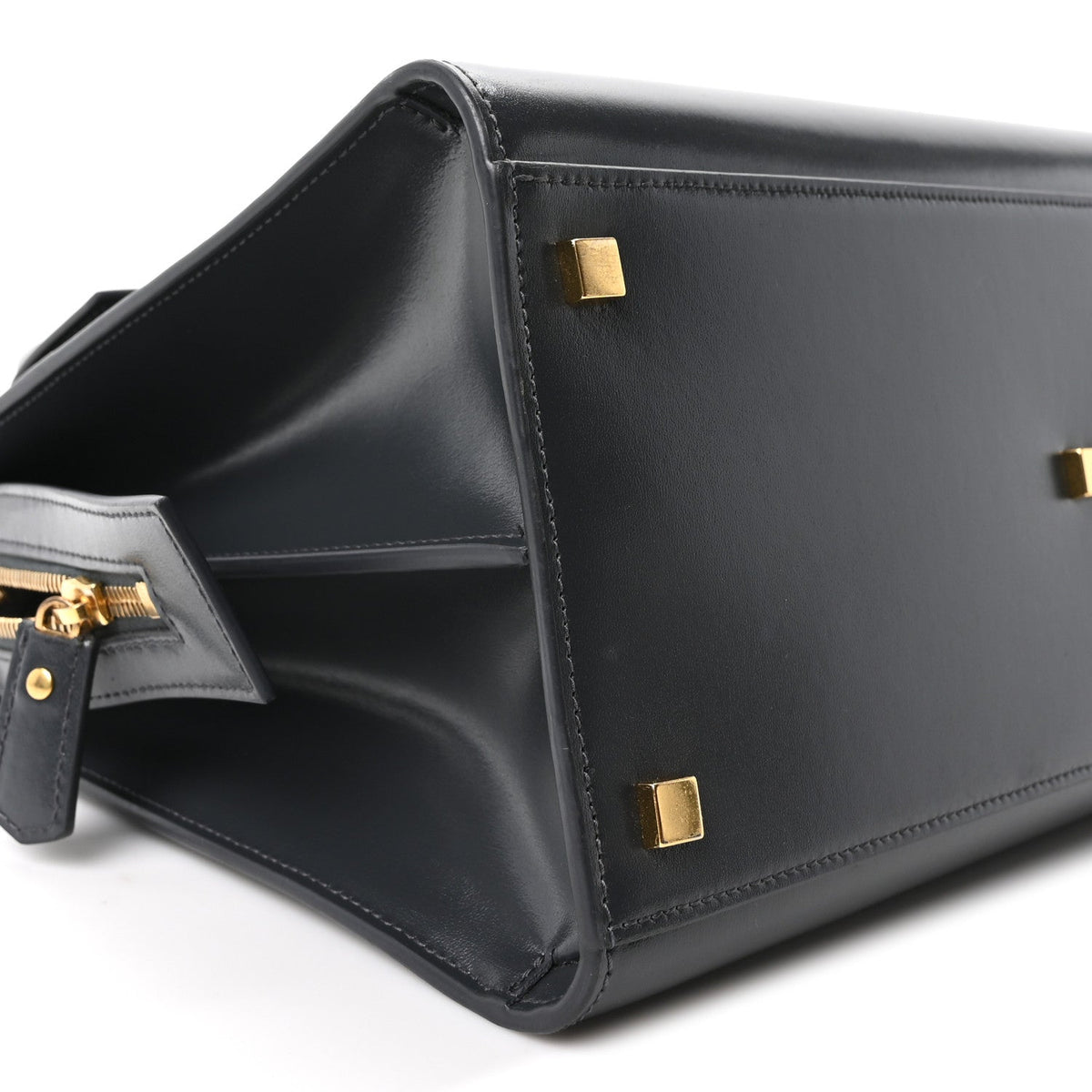Medium Calfskin Tote Bag - Black
