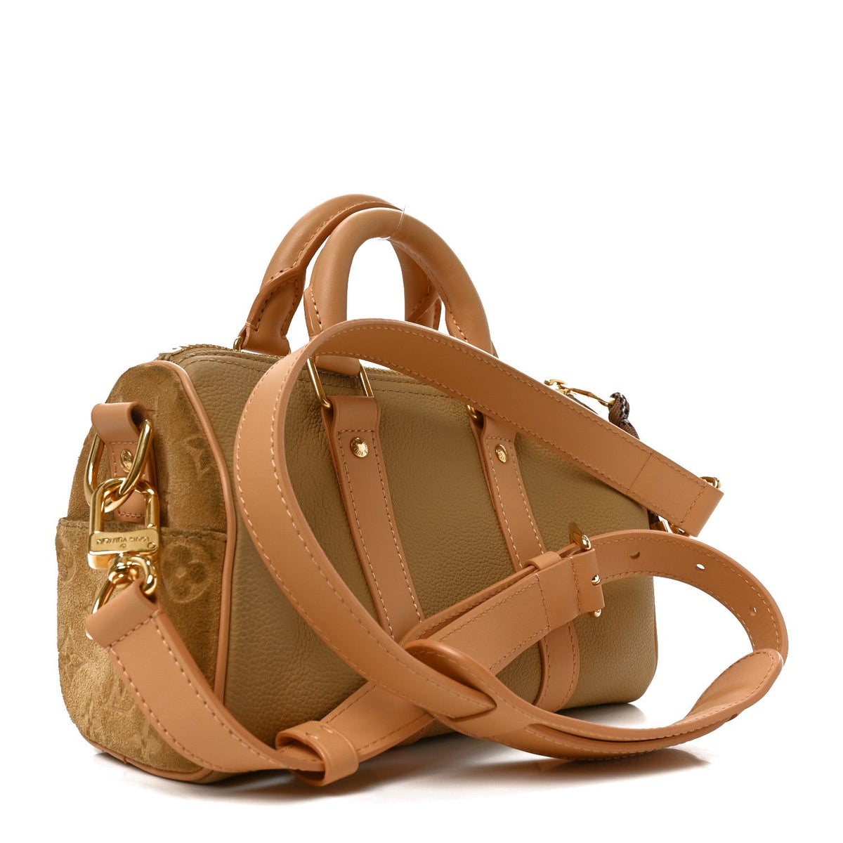 Suede Duffel Bag