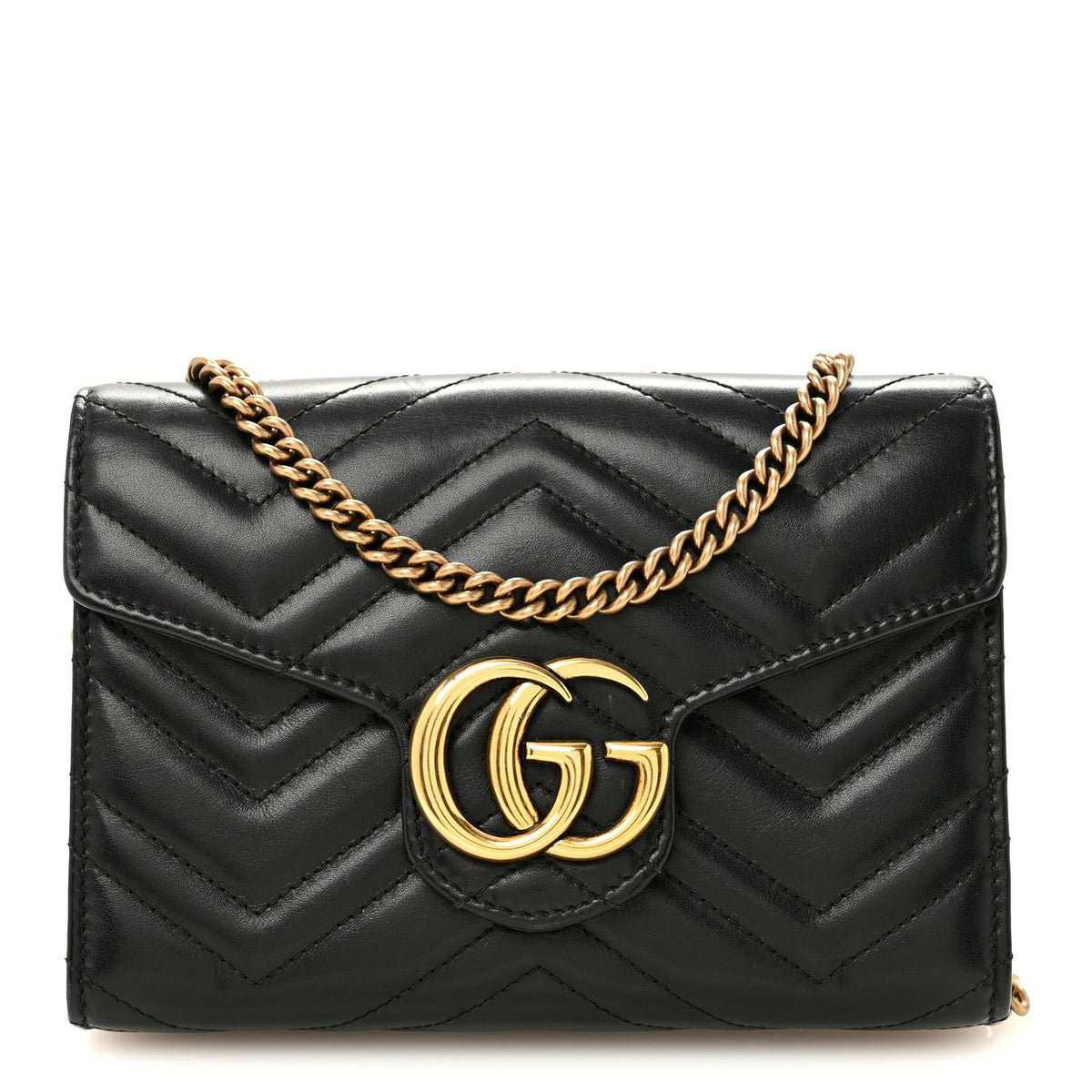 Calfskin Wallet Bag - Black
