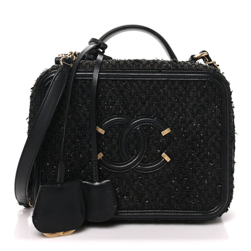Medium Quilted Handbag - Black