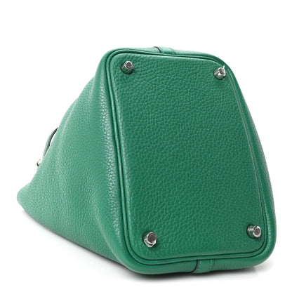 Taurillon Clemence Picotin Lock 18 Pm Ve Handbag