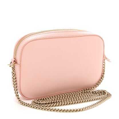 Mini Calfskin Shoulder Bag - Pink