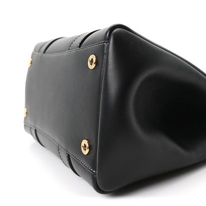 Calfskin Handbag - Black