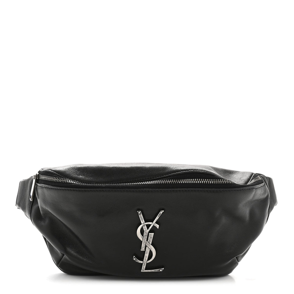 Calfskin Belt Bag - Black