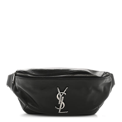 Calfskin Belt Bag - Black