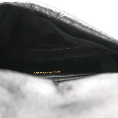 Medium Calfskin Shoulder Bag - Black