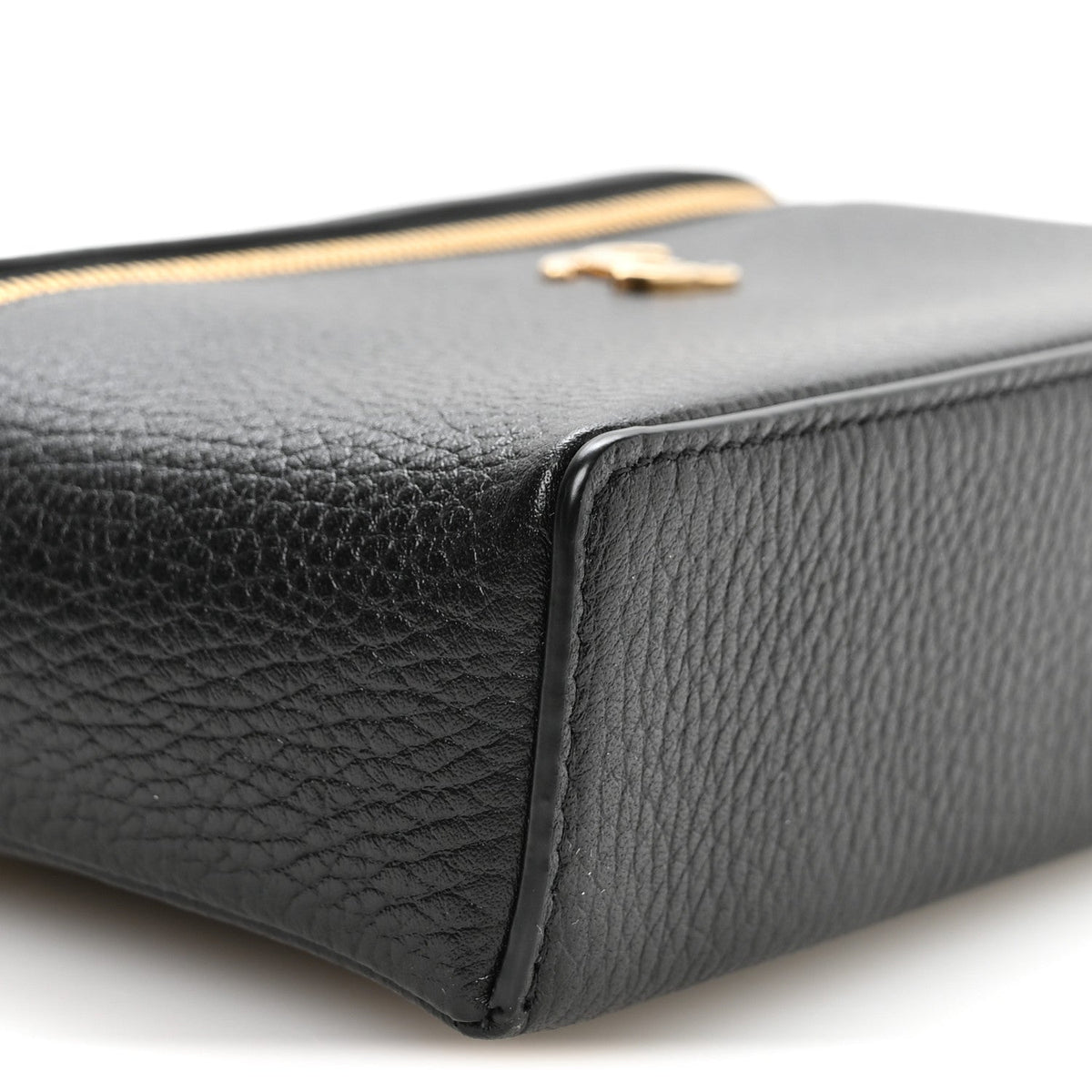Small Calfskin Handbag - Black