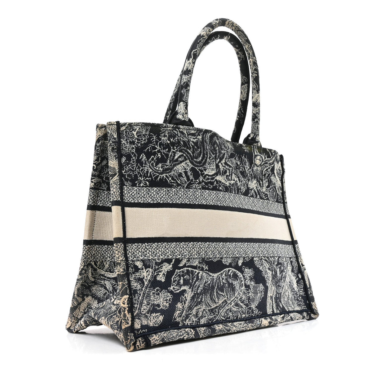 Medium Canvas Tote Bag - Red