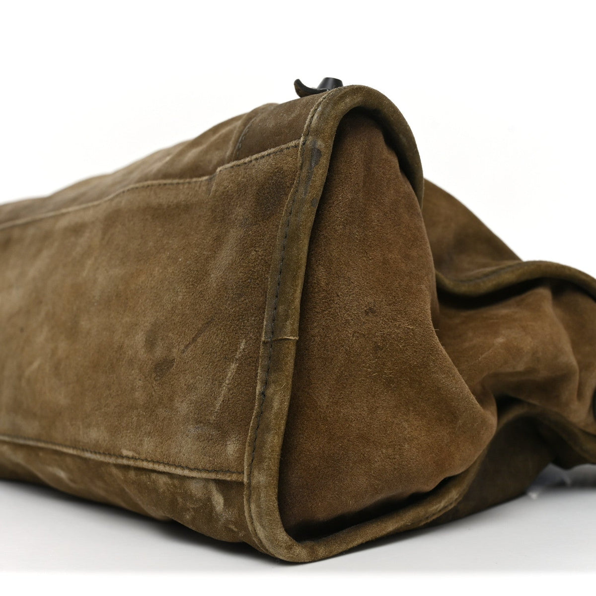 Medium Calfskin Suede Handbag