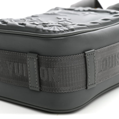 Calfskin Handbag - Gray
