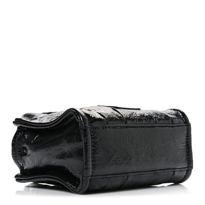 Mini Calfskin Tote Bag - Black