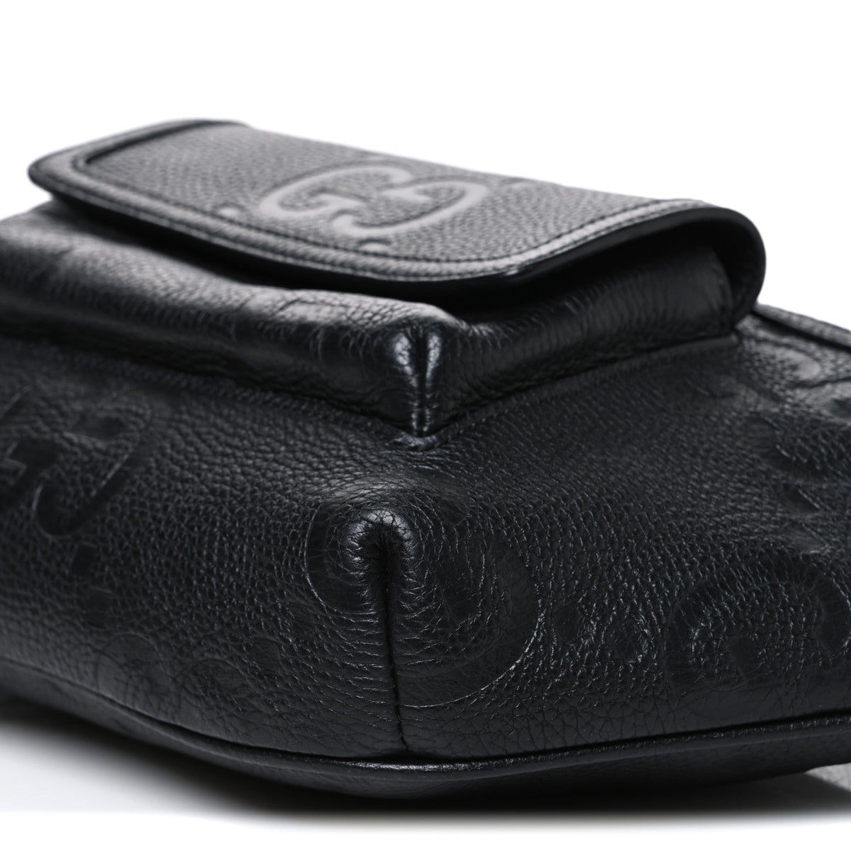 Calfskin Belt Bag - Black