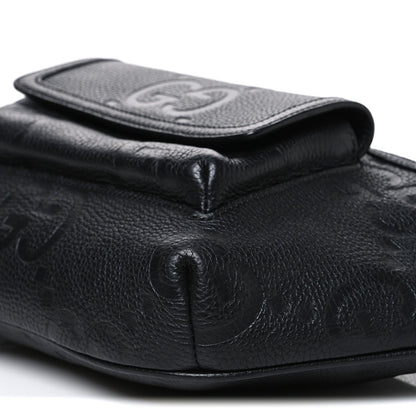 Calfskin Belt Bag - Black