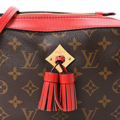 Monogram Saintonge Coquelicot Handbag