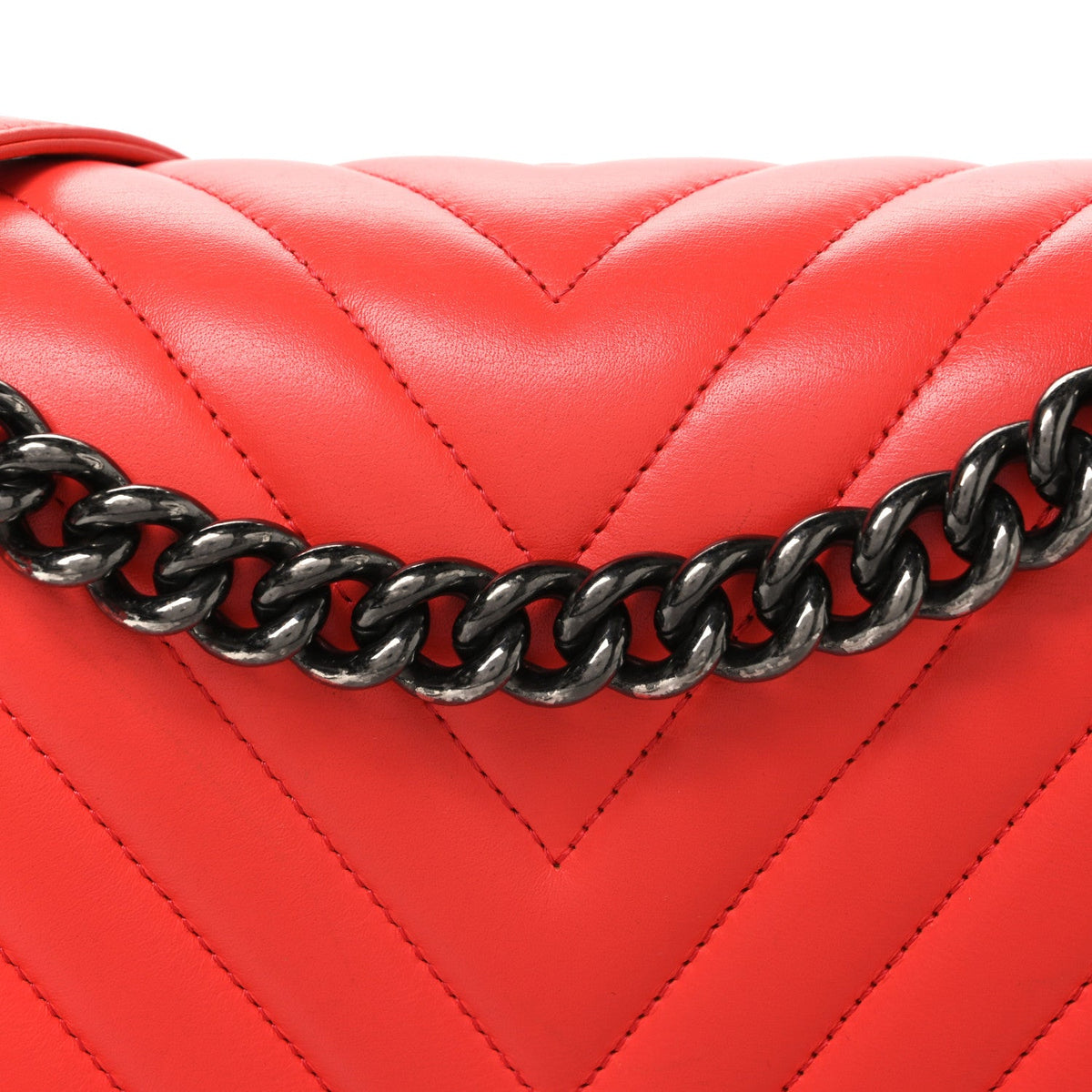 Medium Quilted Lambskin Flap Shoulder Bag