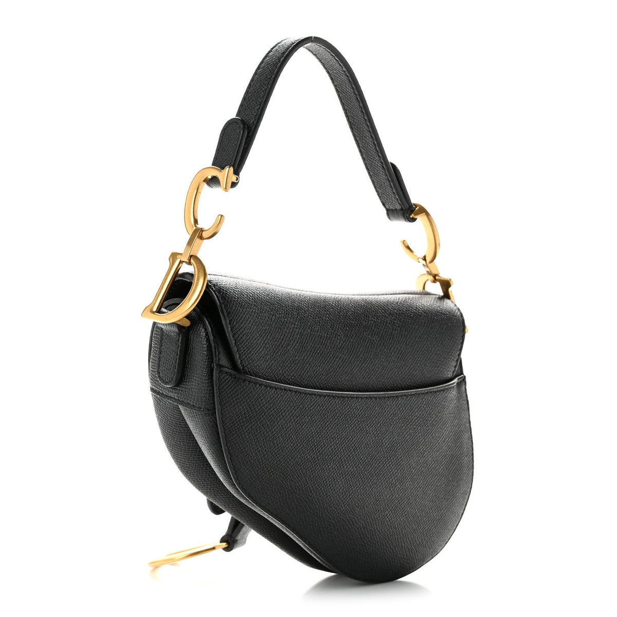 Mini Calfskin Handbag - Black