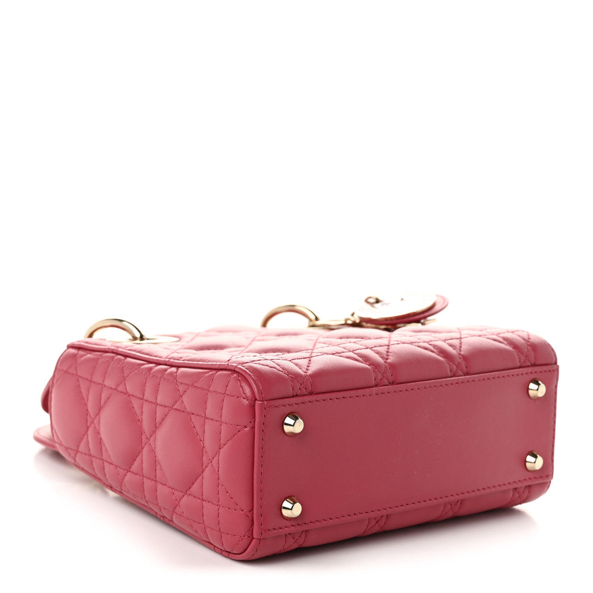Mini Lambskin Handbag - Pink