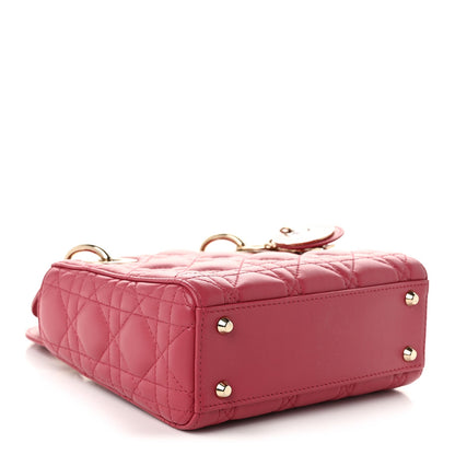 Mini Lambskin Handbag - Pink