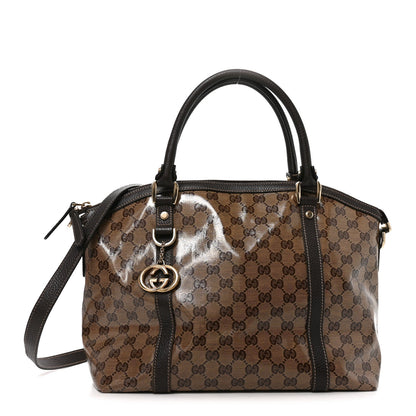 Medium Satchel Bag - Brown