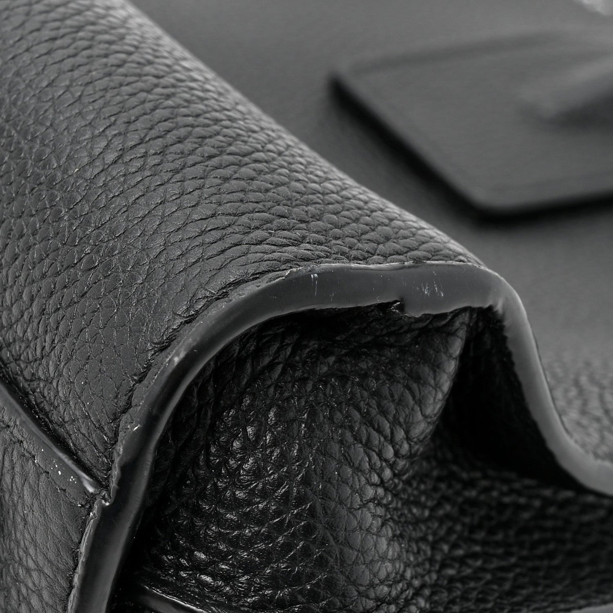 Small Calfskin Handbag - Black