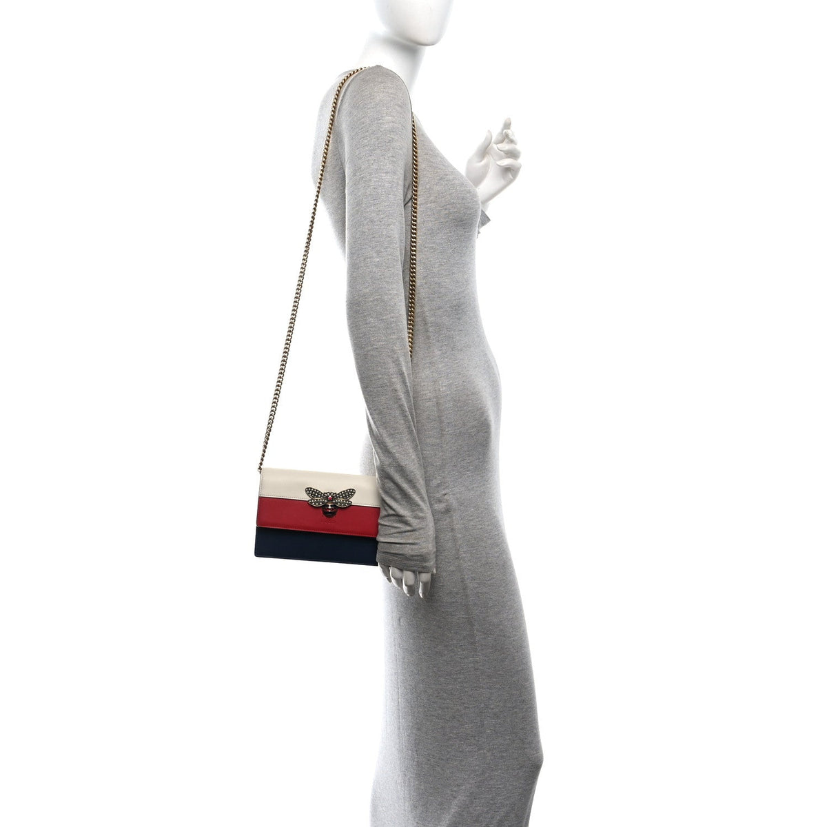 Calfskin Wallet Bag - Blue