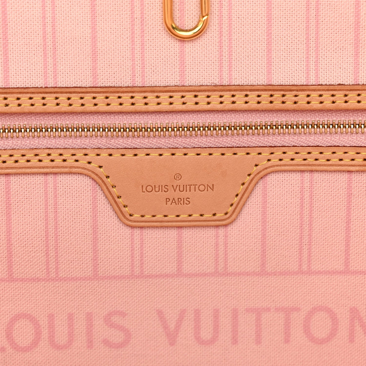 Damier Azur Neo Neverfull Gm Rose Baller Handbag