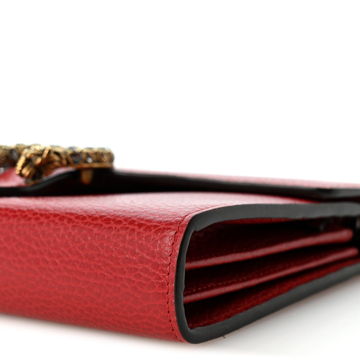 Mini Calfskin Wallet Bag - Red