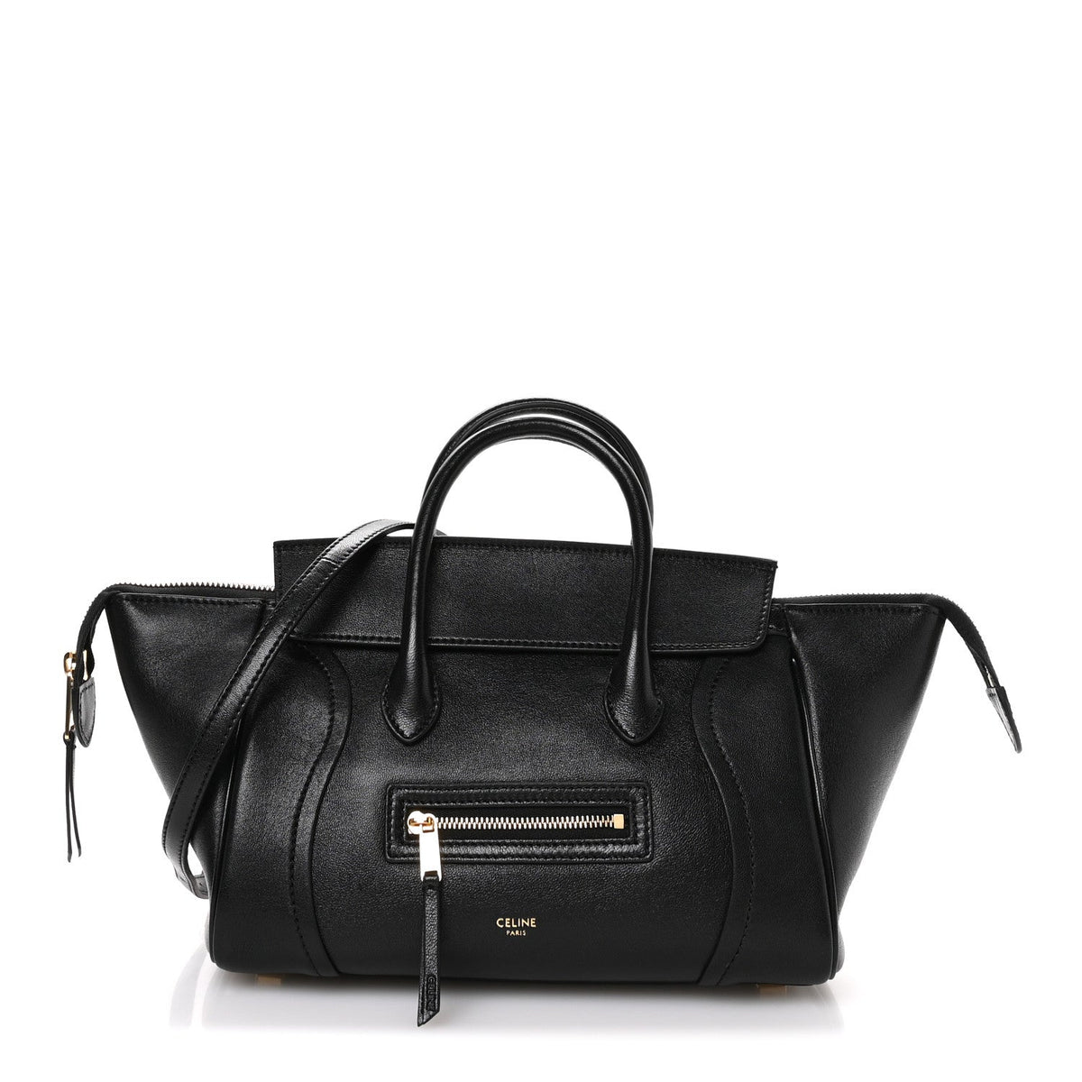 Lambskin Travel Bag - Black