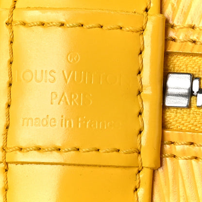 Epi Alma Pm Citron Handbag