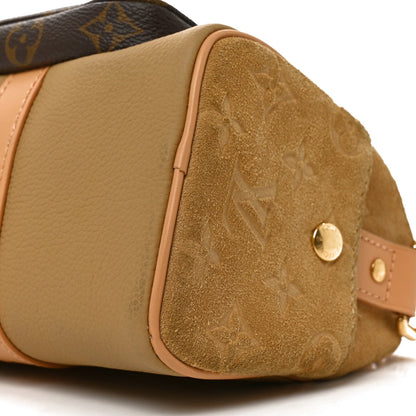 Suede Duffel Bag