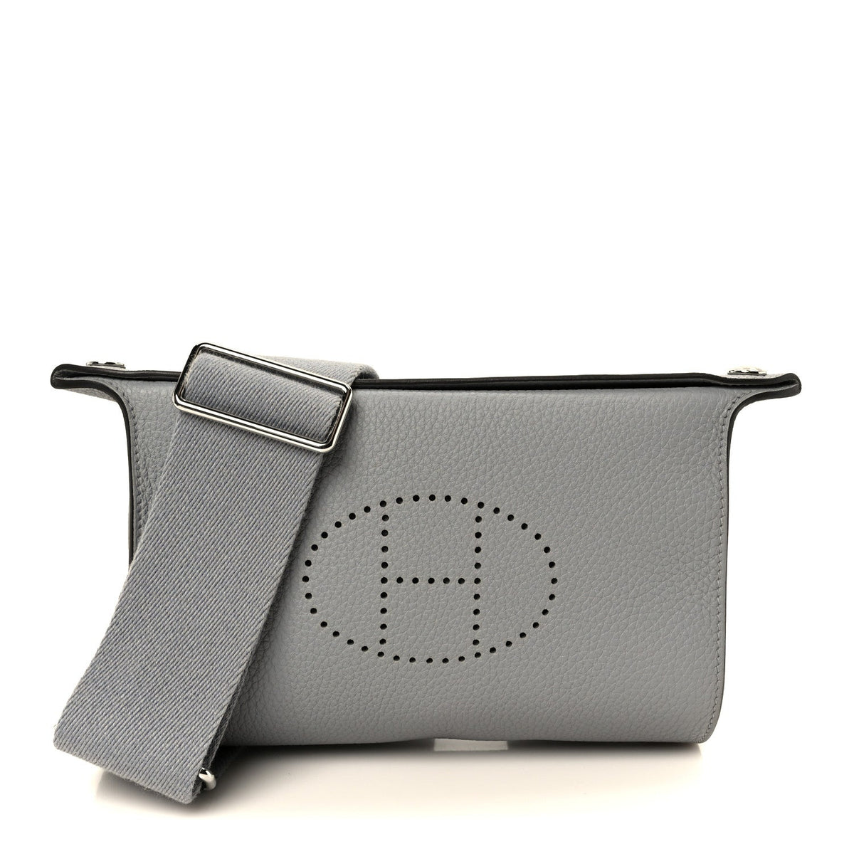 Togo Videpoches Gris Pantin Handbag