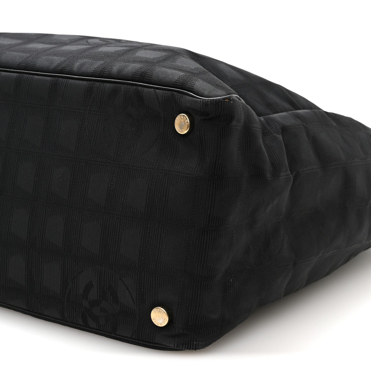 Medium Nylon Tote Bag - Black