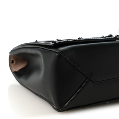 Quilted Calfskin Shoulder Bag - Black