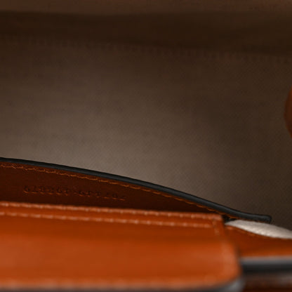 Mini Calfskin Canvas Tote Bag