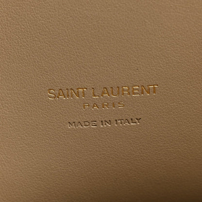 Calfskin Handbag - Beige
