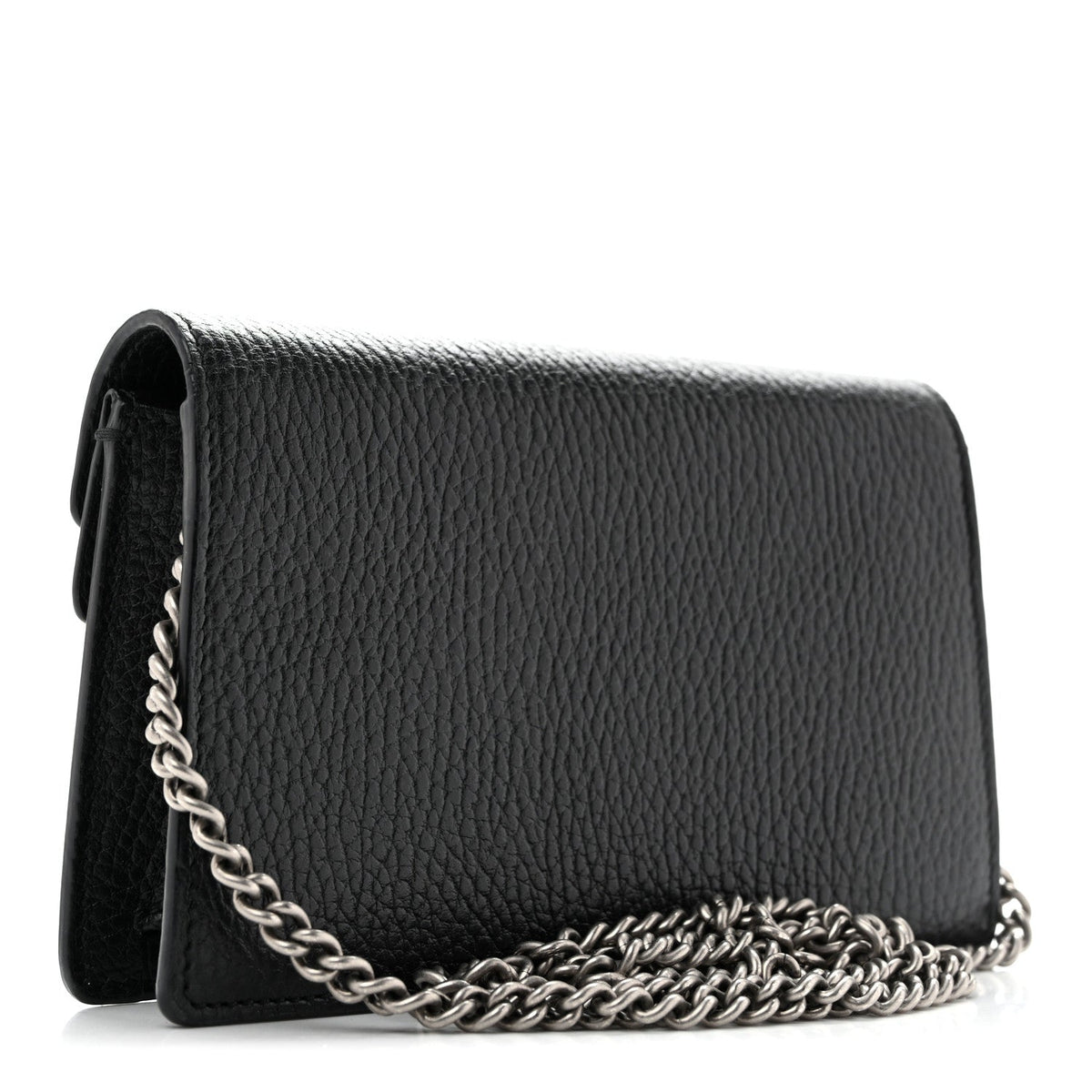 Mini Calfskin Shoulder Bag - Black