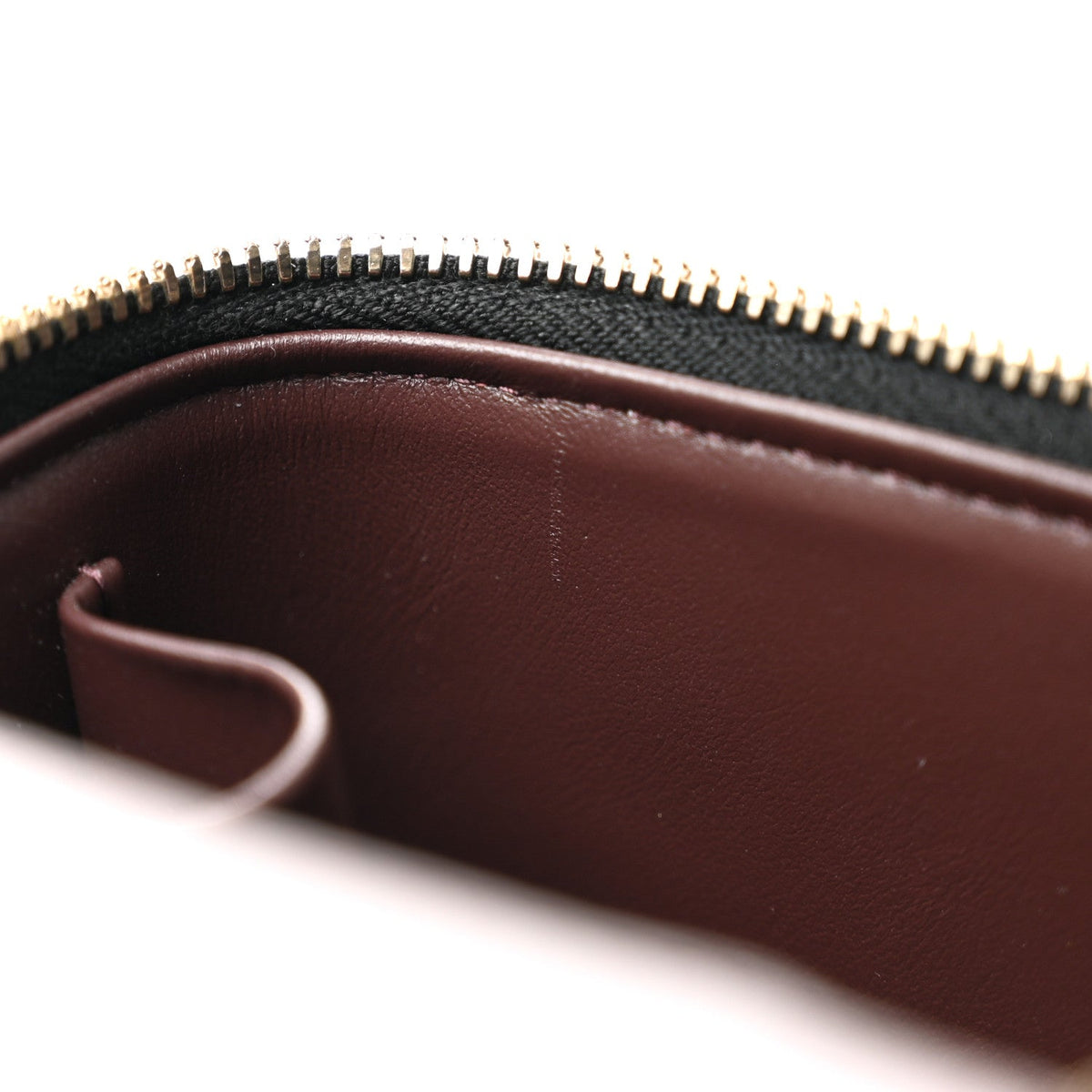 Mini Quilted Caviar Handbag - Black