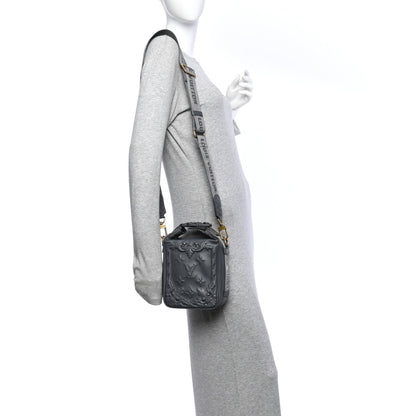 Calfskin Handbag - Gray