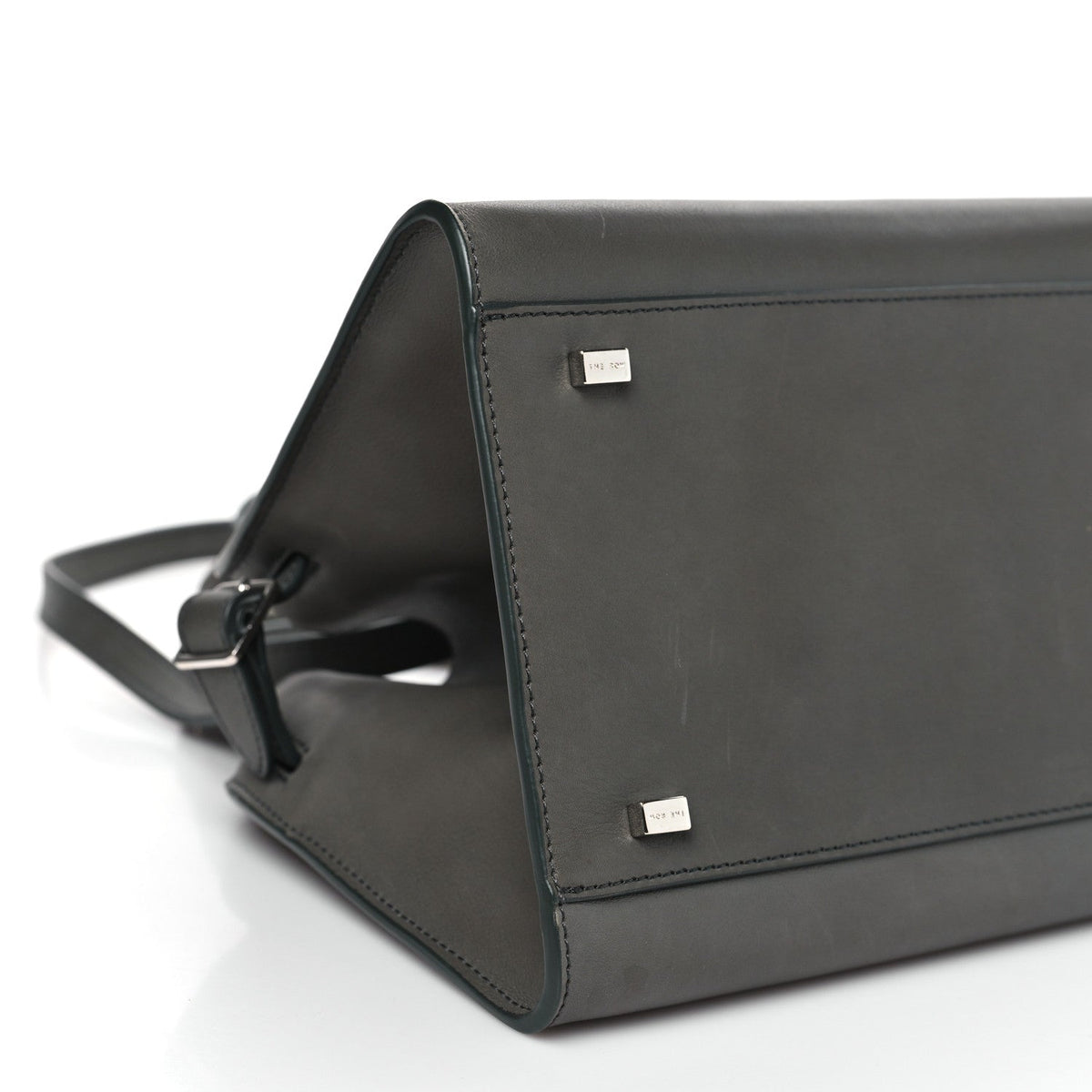Calfskin Handbag - Grey
