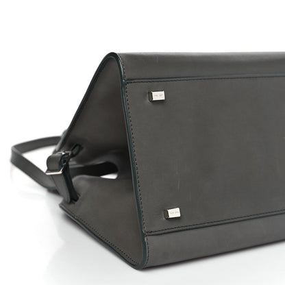 Calfskin Handbag - Grey