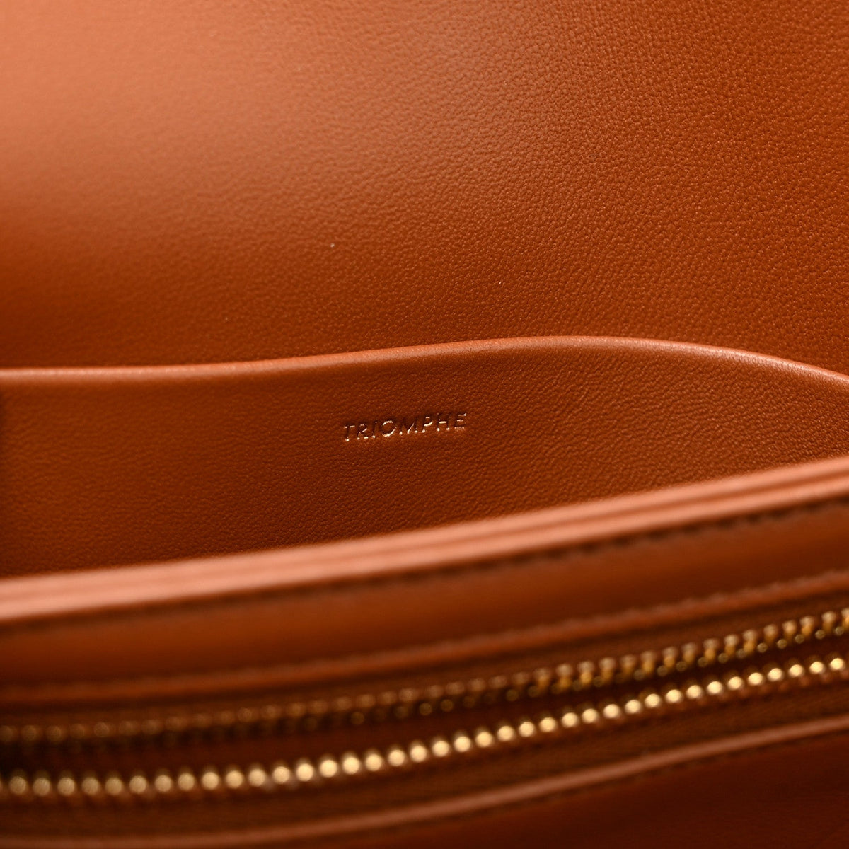 Calfskin Canvas Handbag - Tan