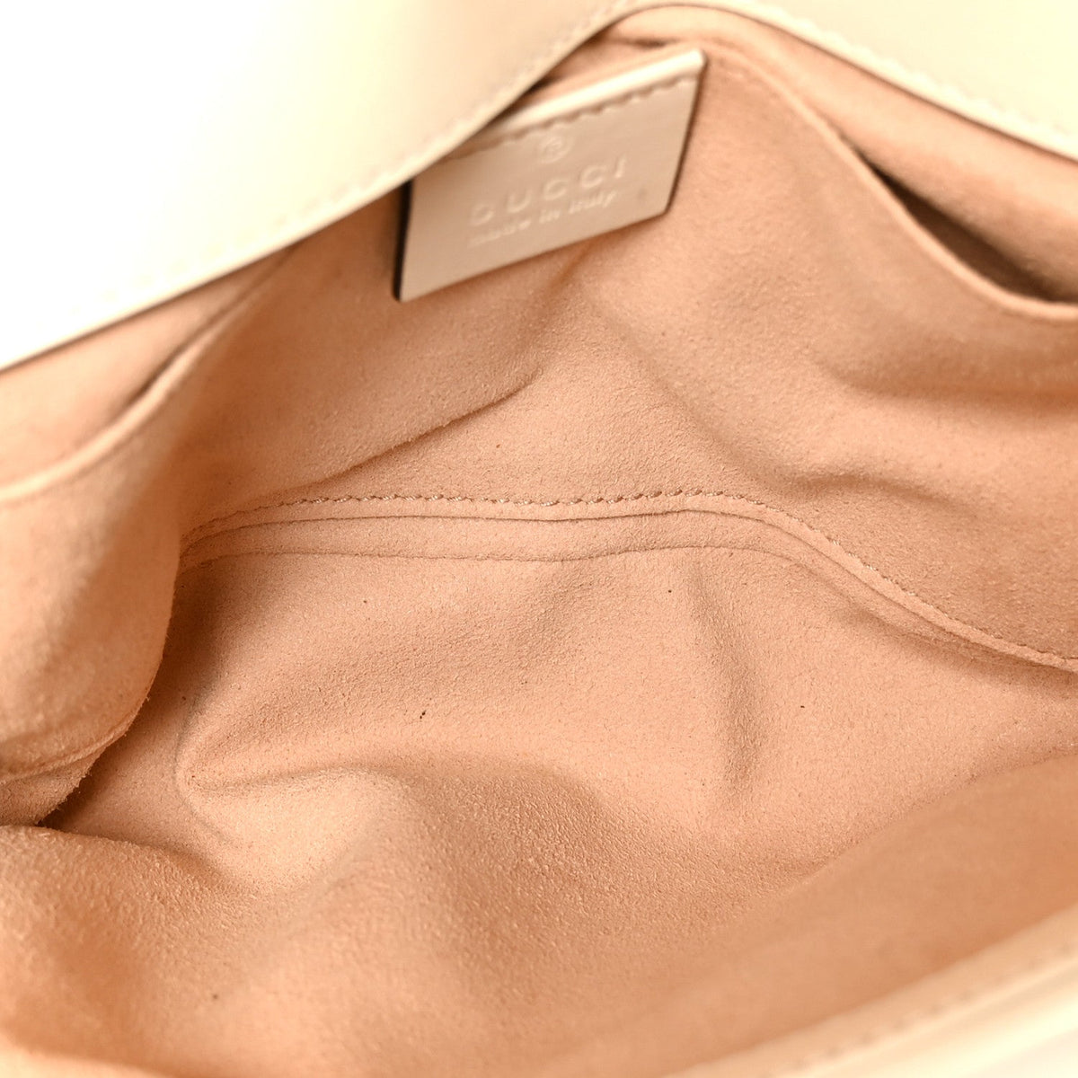 Mini Calfskin Shoulder Bag - White