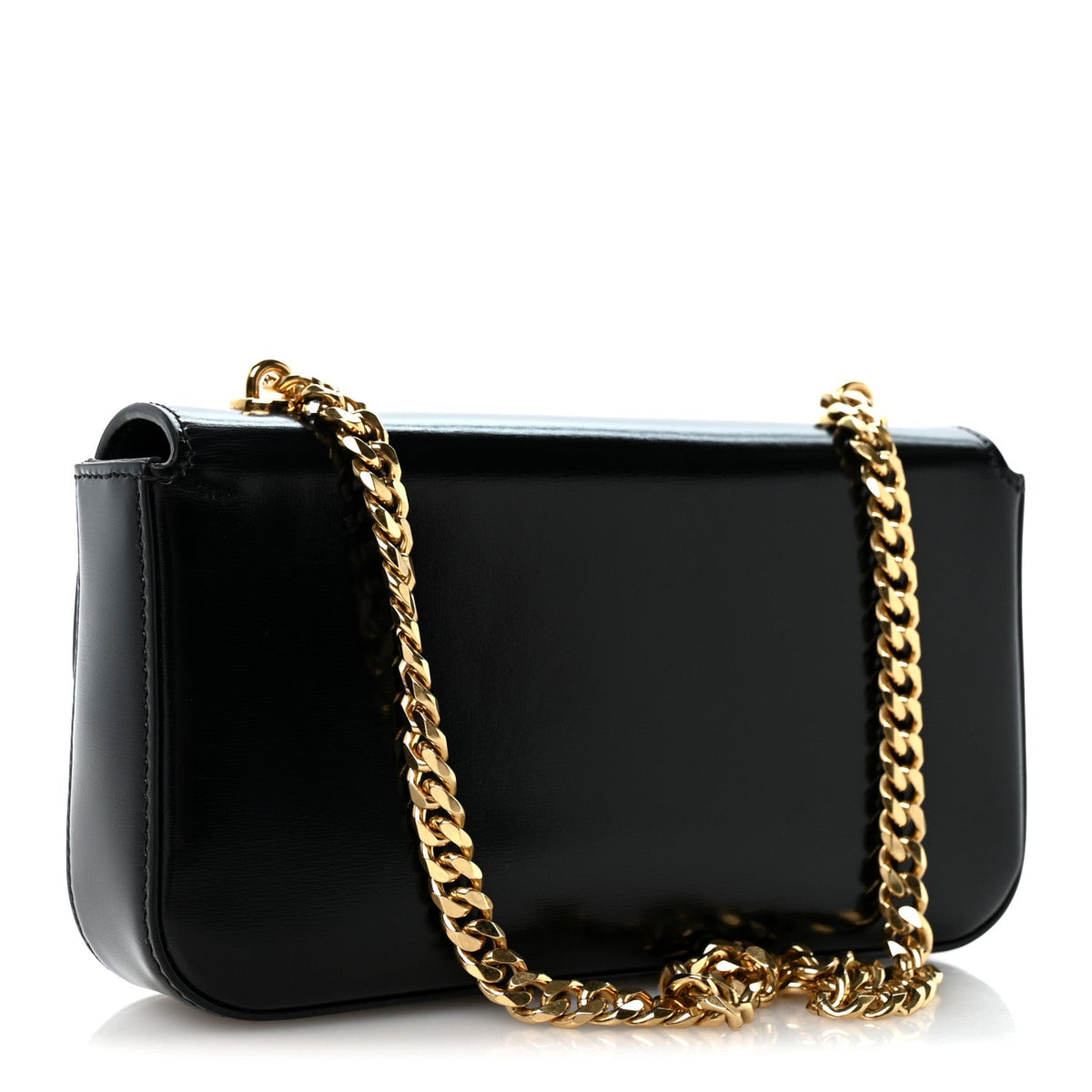 Calfskin Shoulder Bag - Black