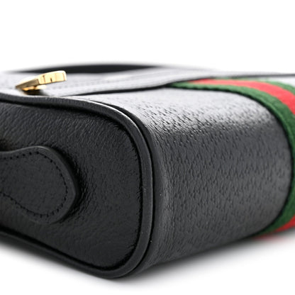 Mini Calfskin Shoulder Bag - Black