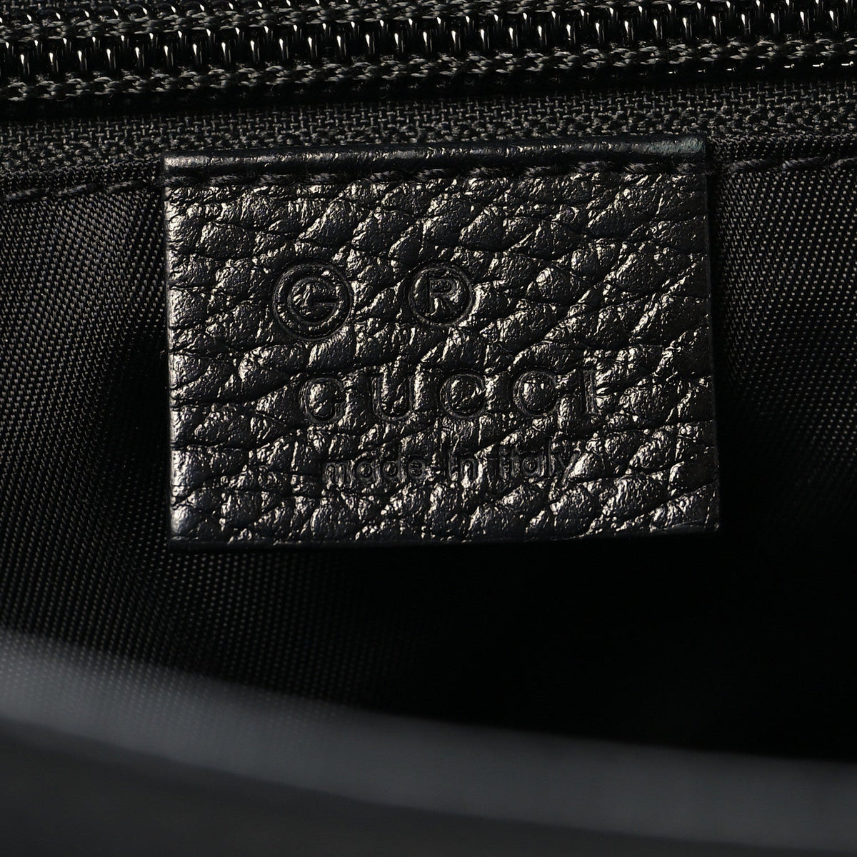 Nylon Flap Shoulder Bag - Black